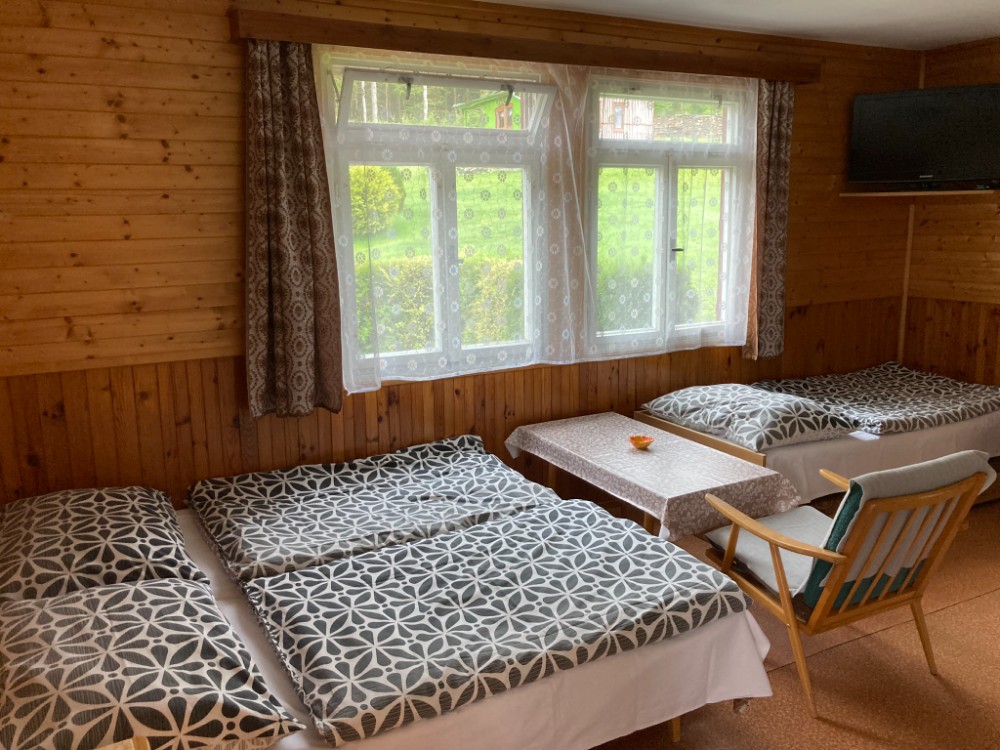 Chata č.5 - manželská postel